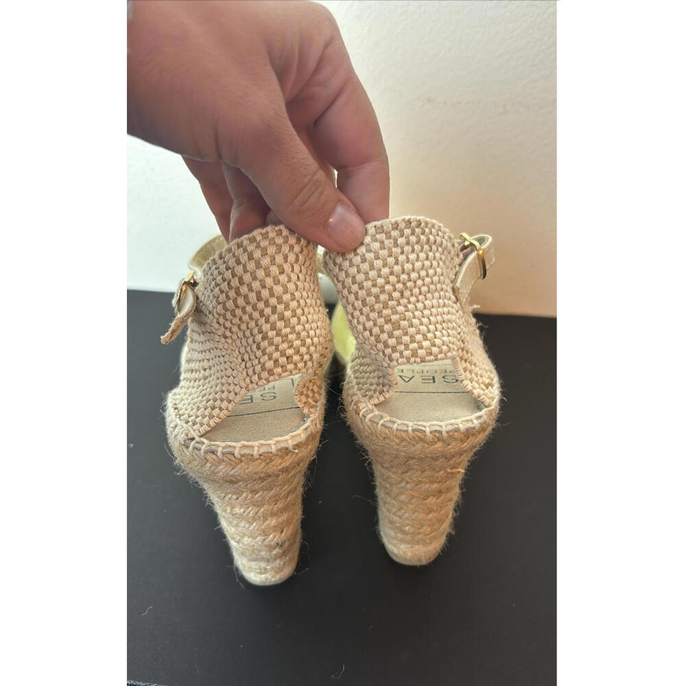 Sea People Espadrille Sandals, $425 NEW, US 9, IT 39, S88 - Picture 2 of 4
